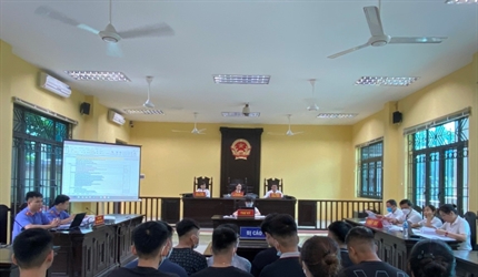 Viện KSND quận Long Biên tổ chức thành công phiên tòa số hóa hồ sơ vụ...